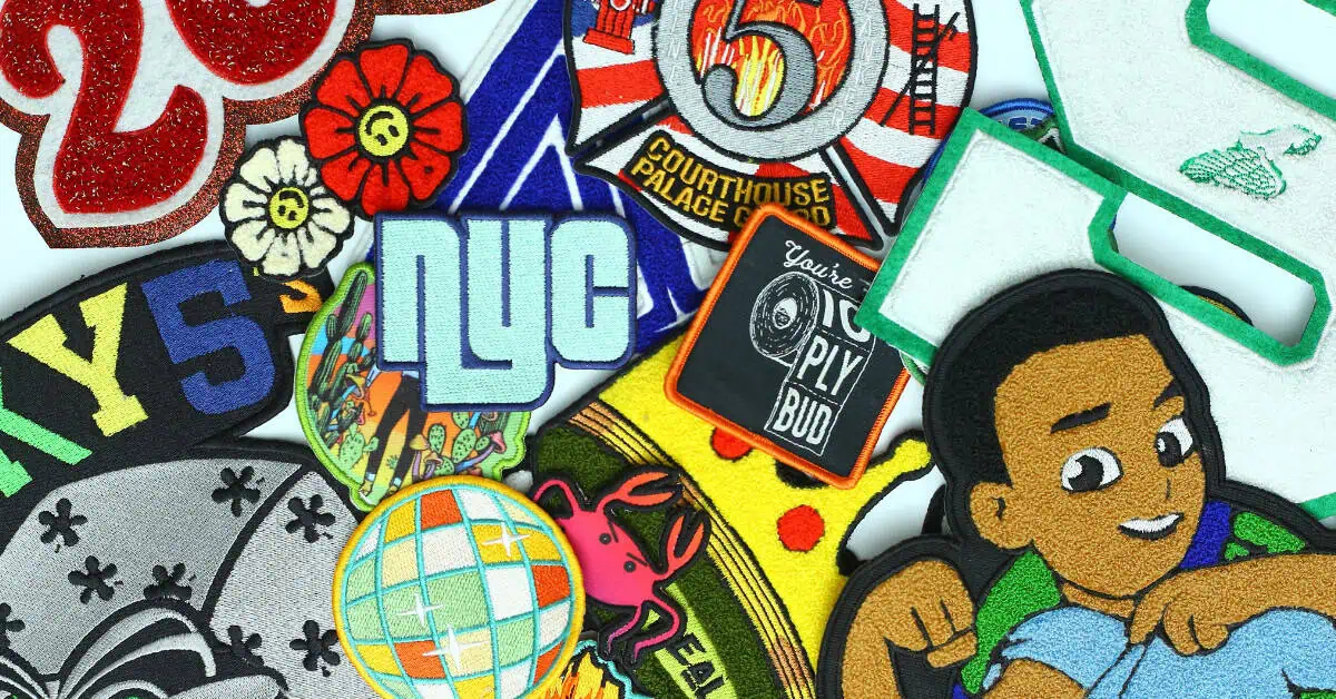 Common Types of Custom Made Patches For Clothing