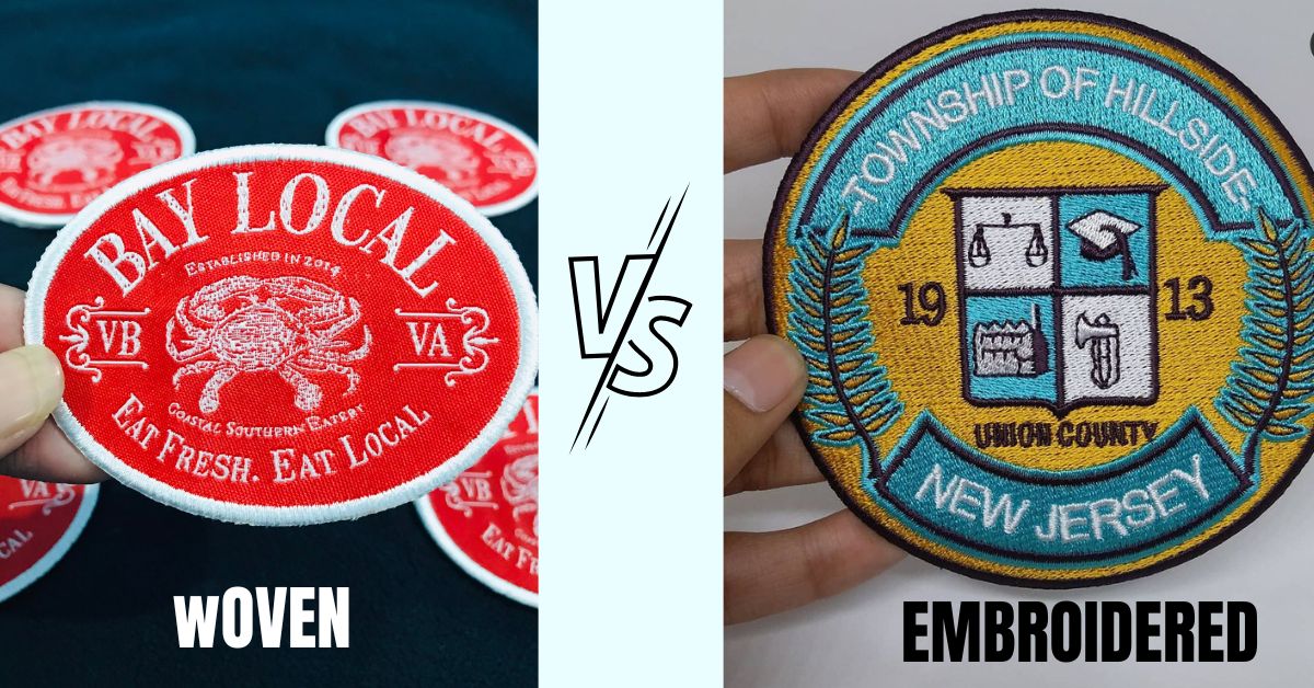 Embroidered Vs Woven Patches