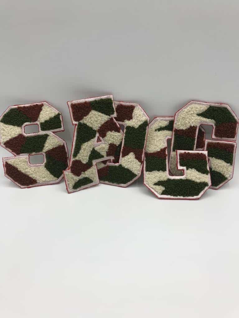 Custom Chenille Monograms