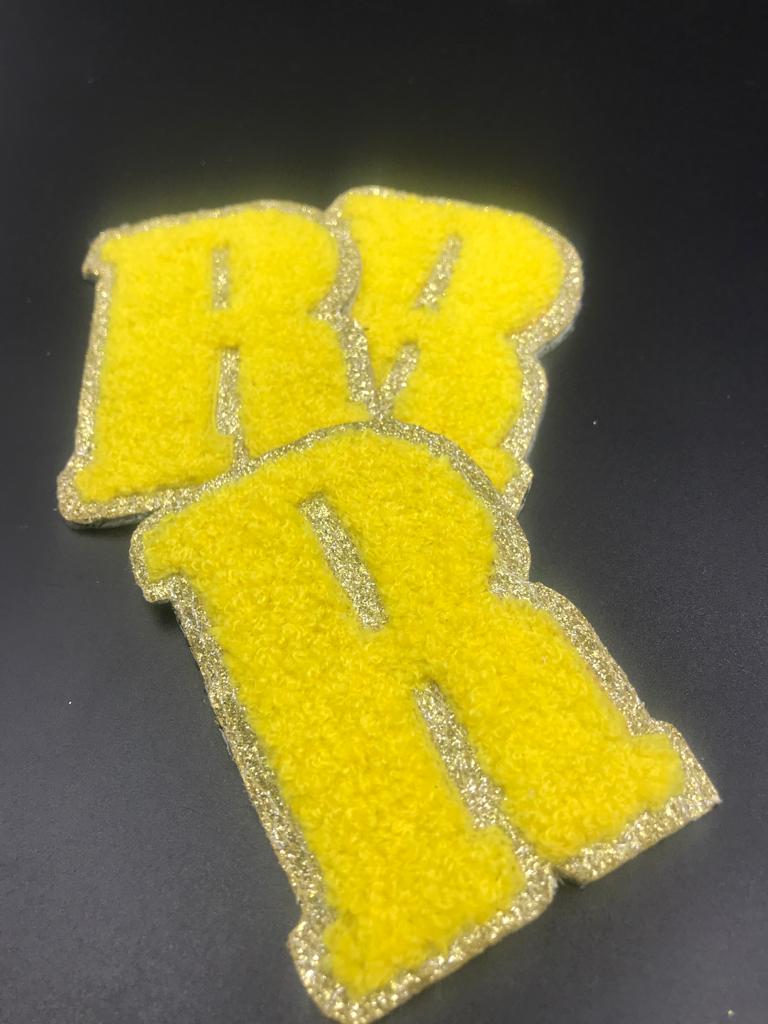 Buy Sticker Letters 2.15 Chenille Letters Self-adhesive Patches Chenille  Letter Patch Letter Patches Stick on Letters, Patch for Hats Online in  India 