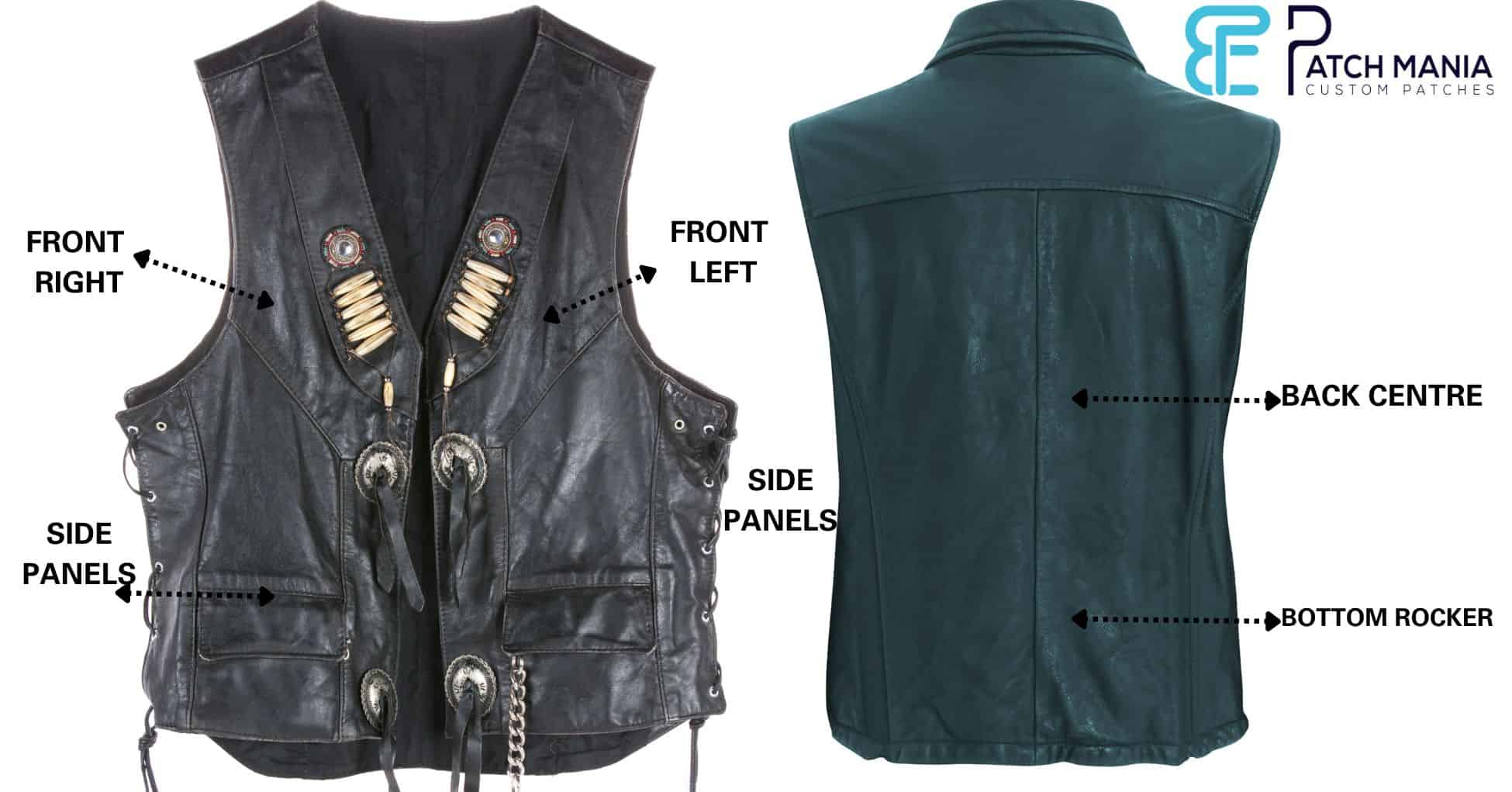 The Best Placement of Patches On Biker Vests